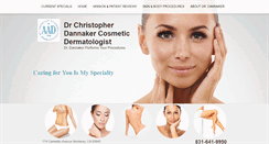 Desktop Screenshot of drdannaker.com